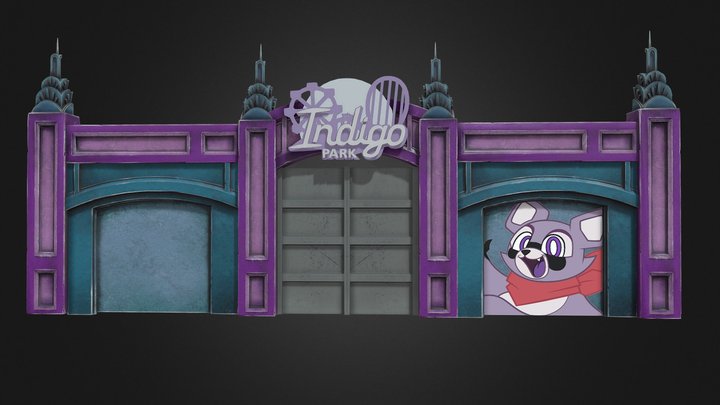 Indigo Park - Entrance – Modèle 3D gratuit STL