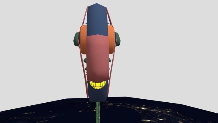 Space Lift 3D Model
