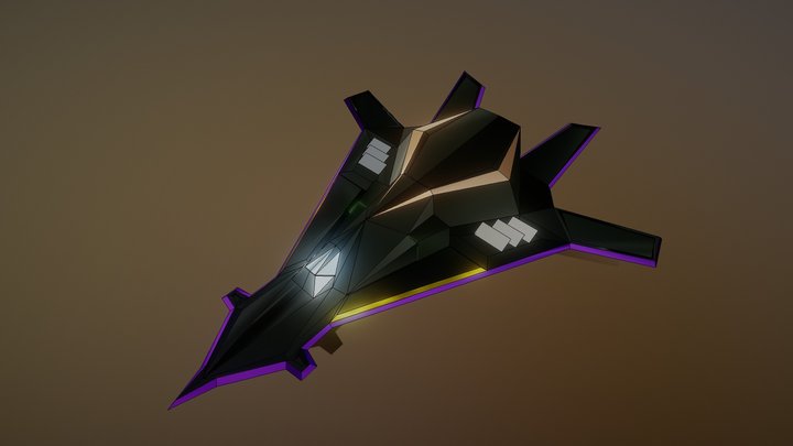 Futuristic Jet Plane