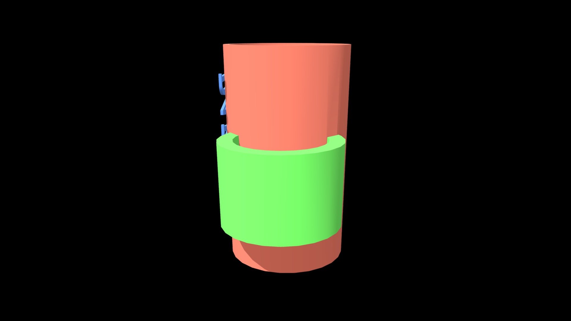 tazza creata grazie a tinkercad