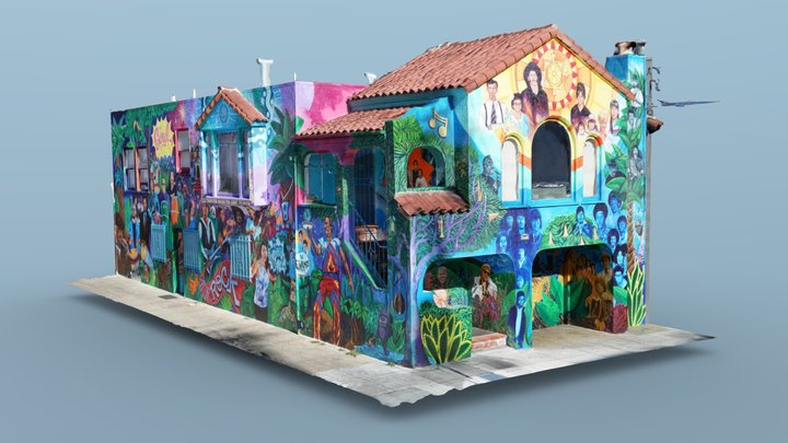 #5 - "Take it From the Top: Latin Rock" House 3D Model