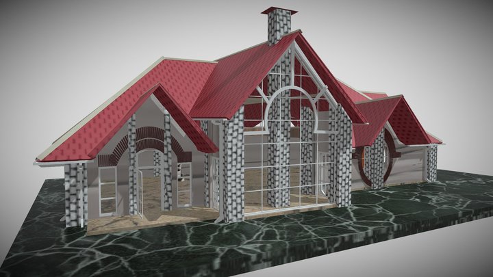 ROOF HOUSE 3D Model