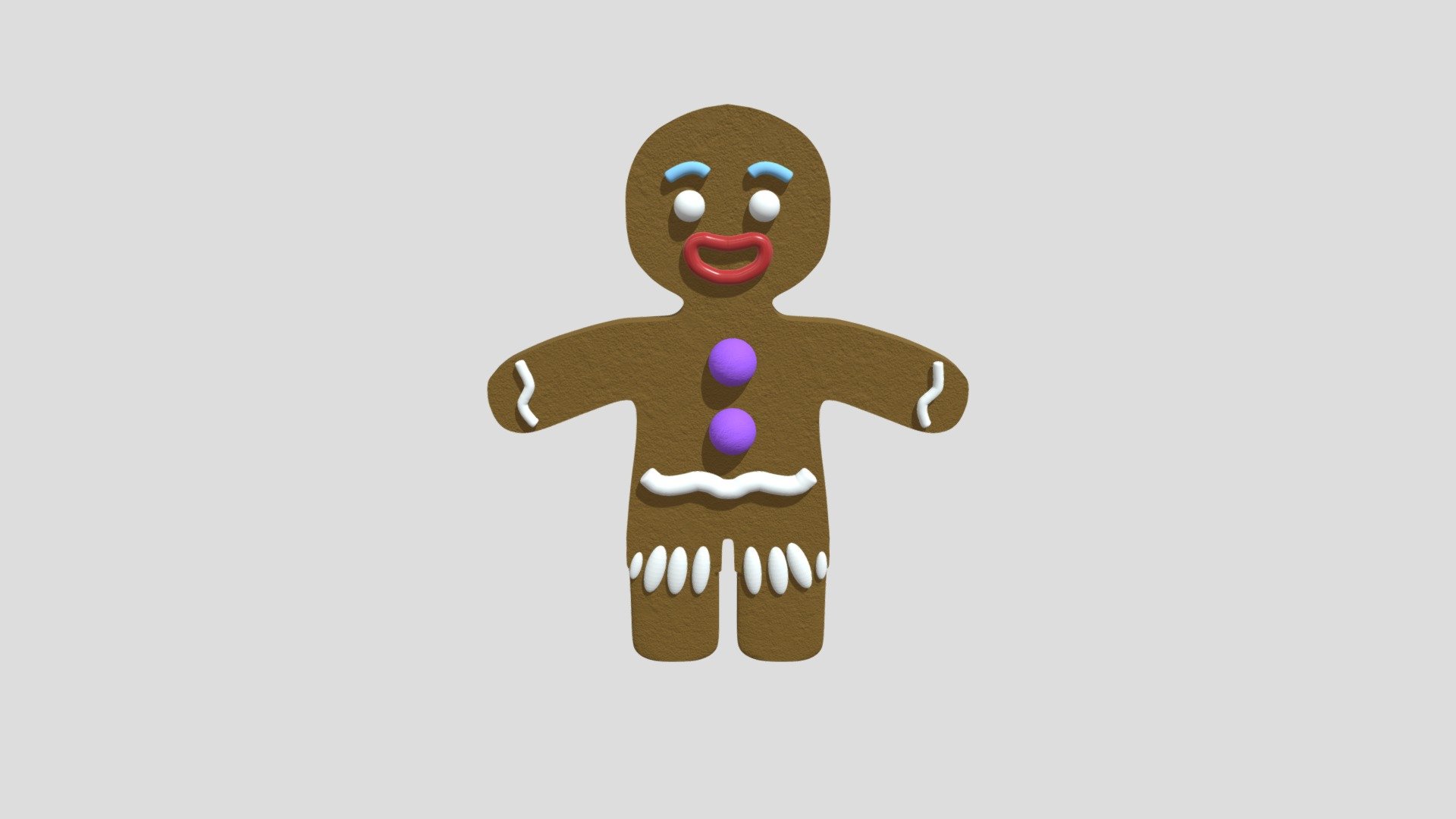 Ginger cookie shrek