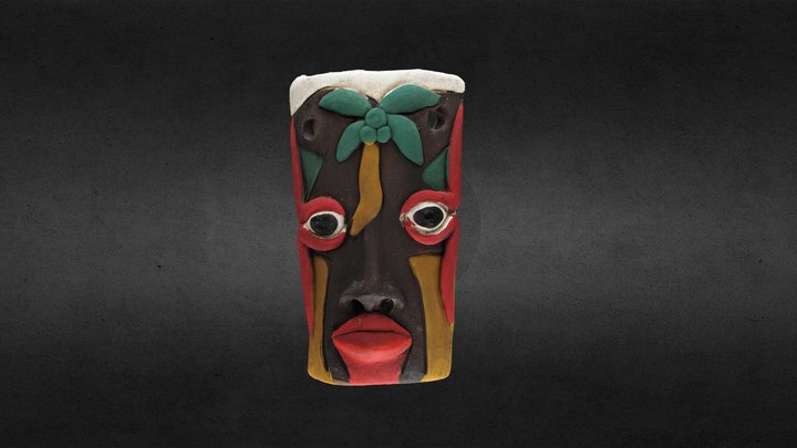 African mask 3D Model