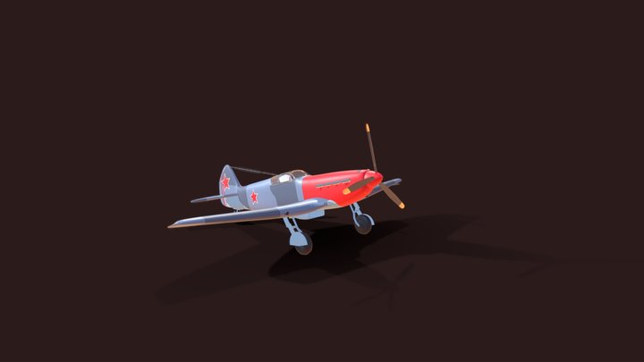 Yakolev 3 (Free Download) 3D Model