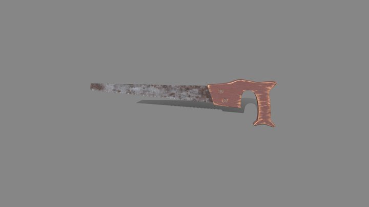 Handsaw_LP_3Dmodel 3D Model