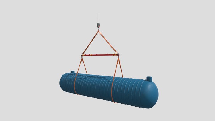 MGF Spreader Beam S80 3D Model