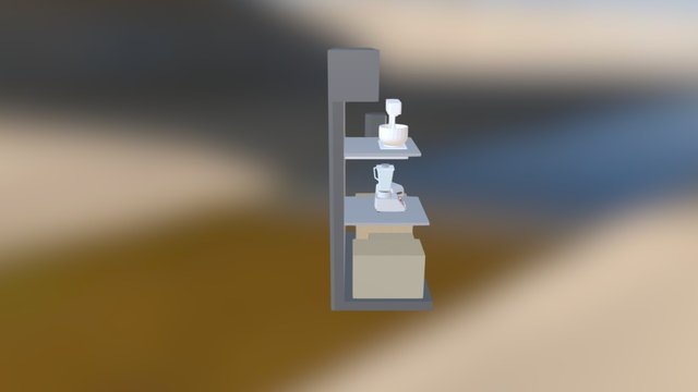 Estantes Sukasa Principal 3D Model