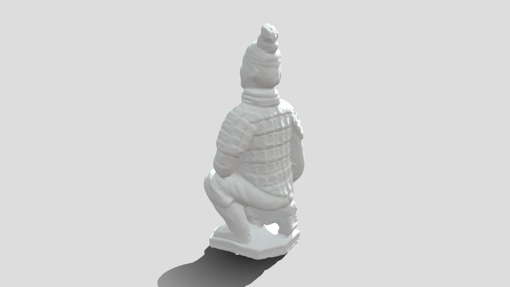 Terracotta Statue 3D Model