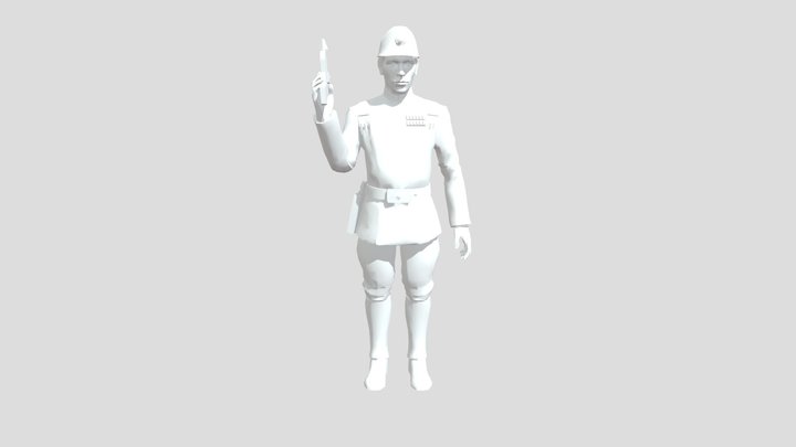 Officers and Turbo Lasers 3D Model