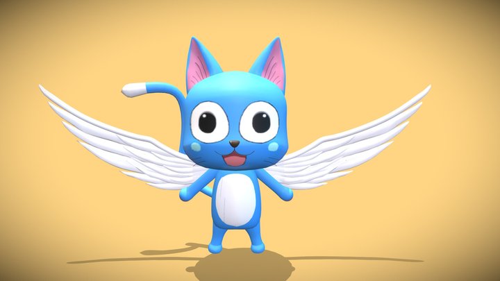 Happy [FT] 3D Model