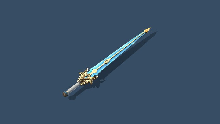 Sentai Sword 3D Model