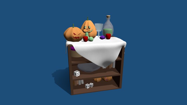 Bodegón-DVI 3D Model