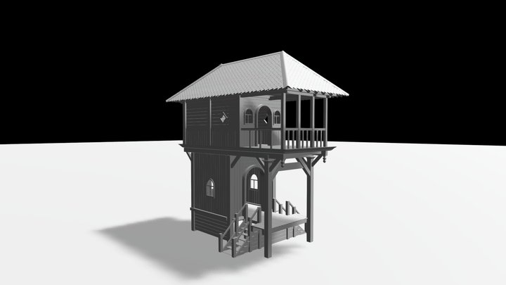 Crooked Village 3D Model