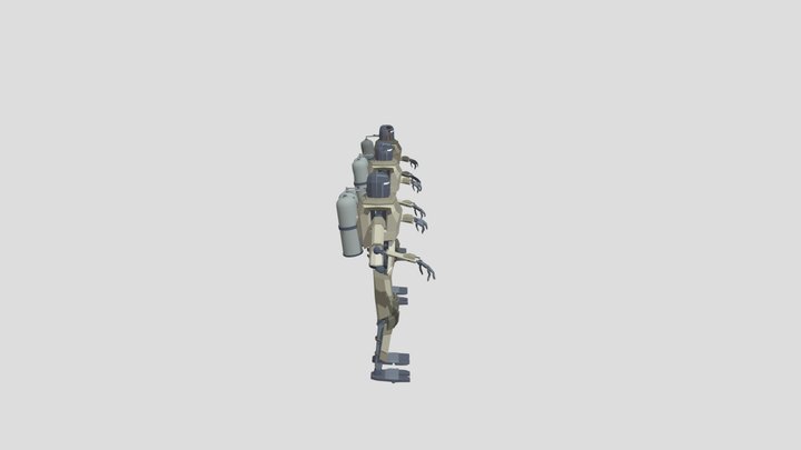 Разрушение XYZ hw 3D Model