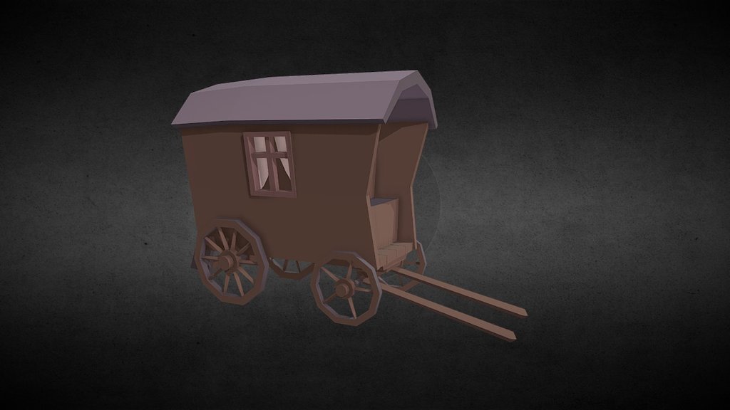 Waggon — Sketchfab embed 3D viewer