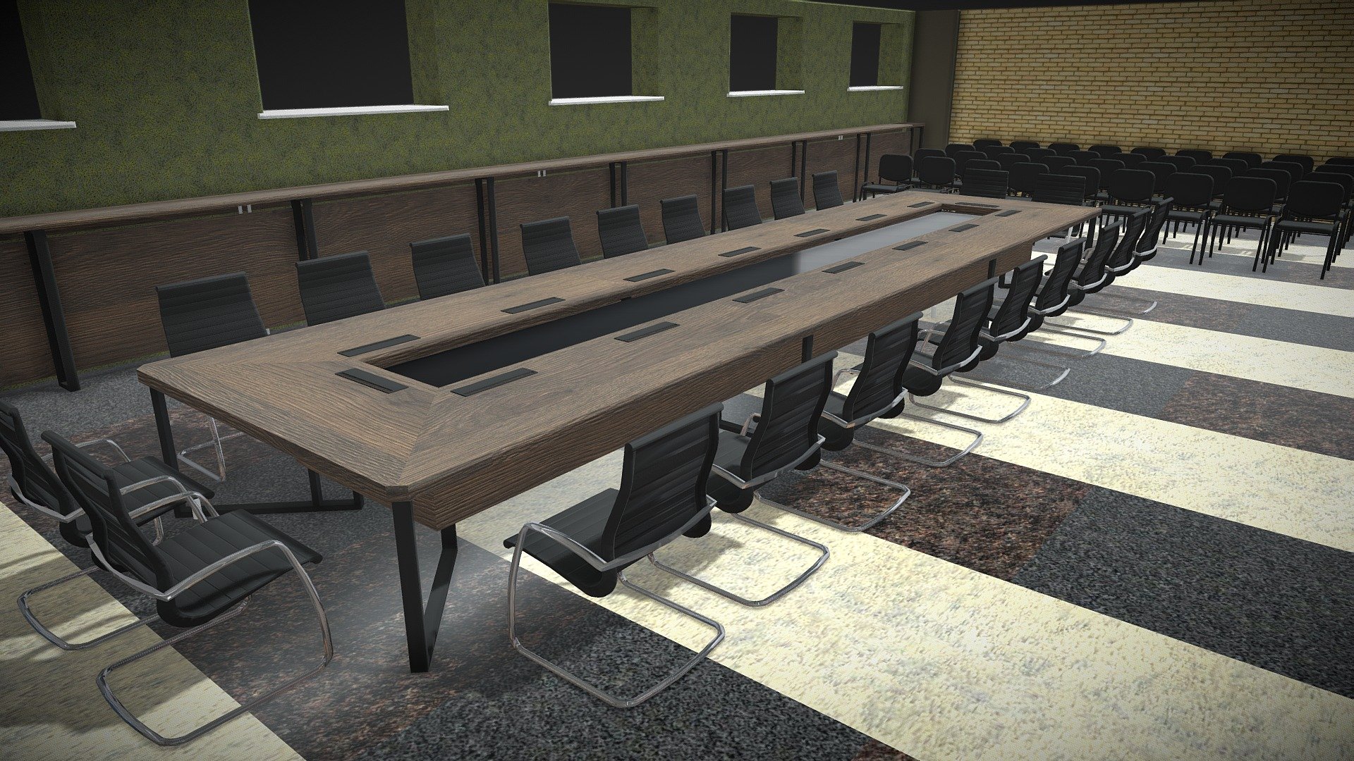 Kонференц комната — Sketchfab embed 3D viewer
