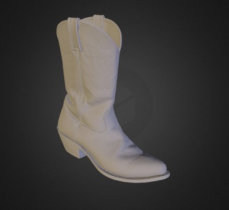 Cowboy Boot 3D Model