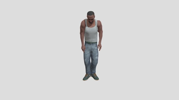 Indian Bikes Driving 3d DANCING Character Model 3D Model