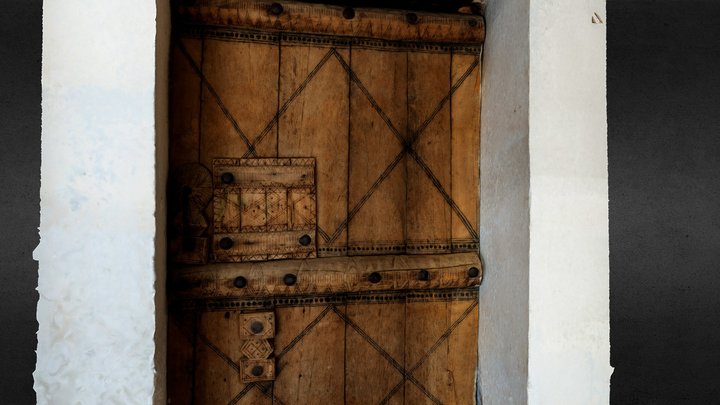 Saudi Arabian door 002 3D Model