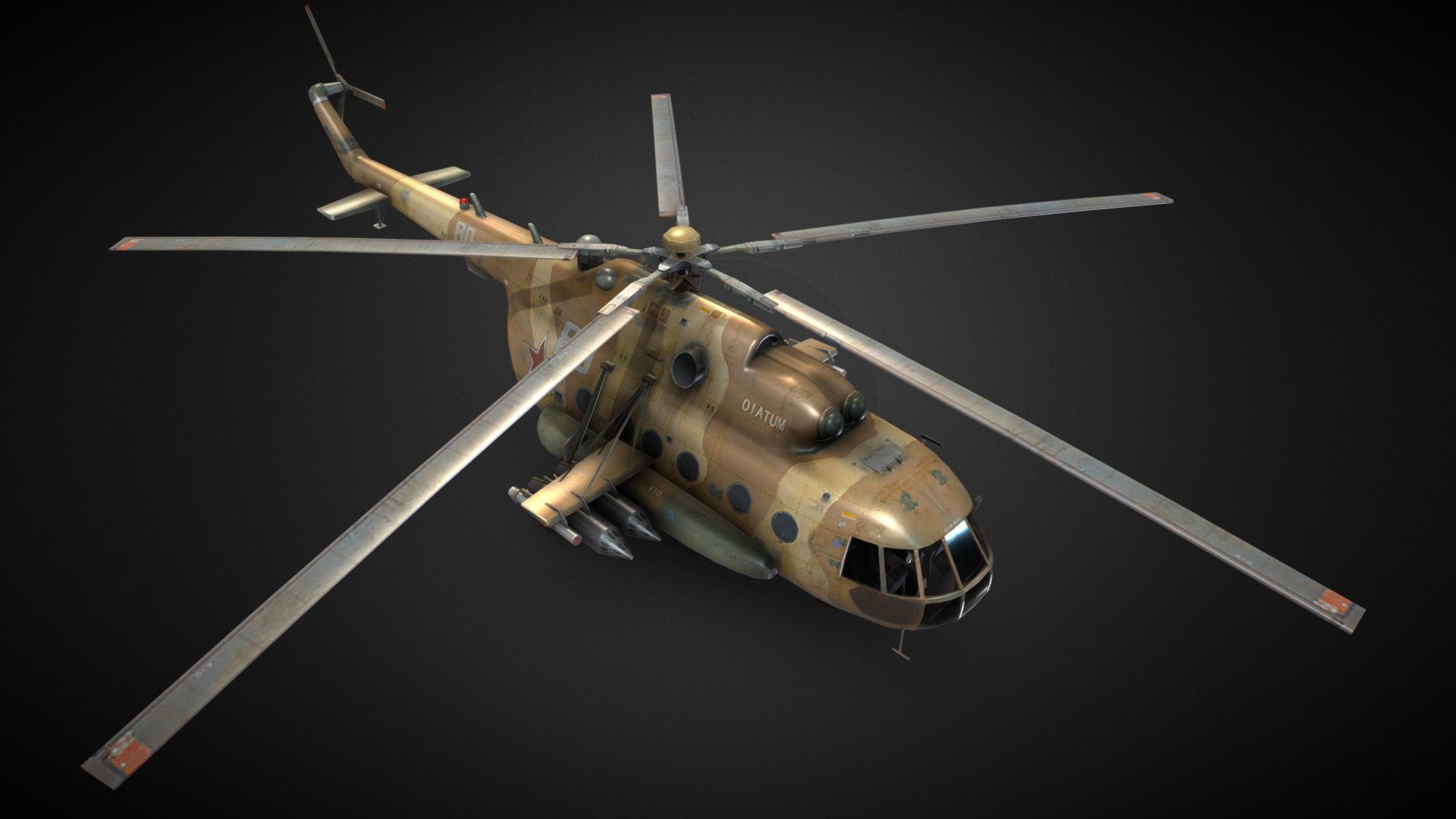 Army Helicopter - Download Free 3D model by BRO (@musawork786) [e75df7b ...