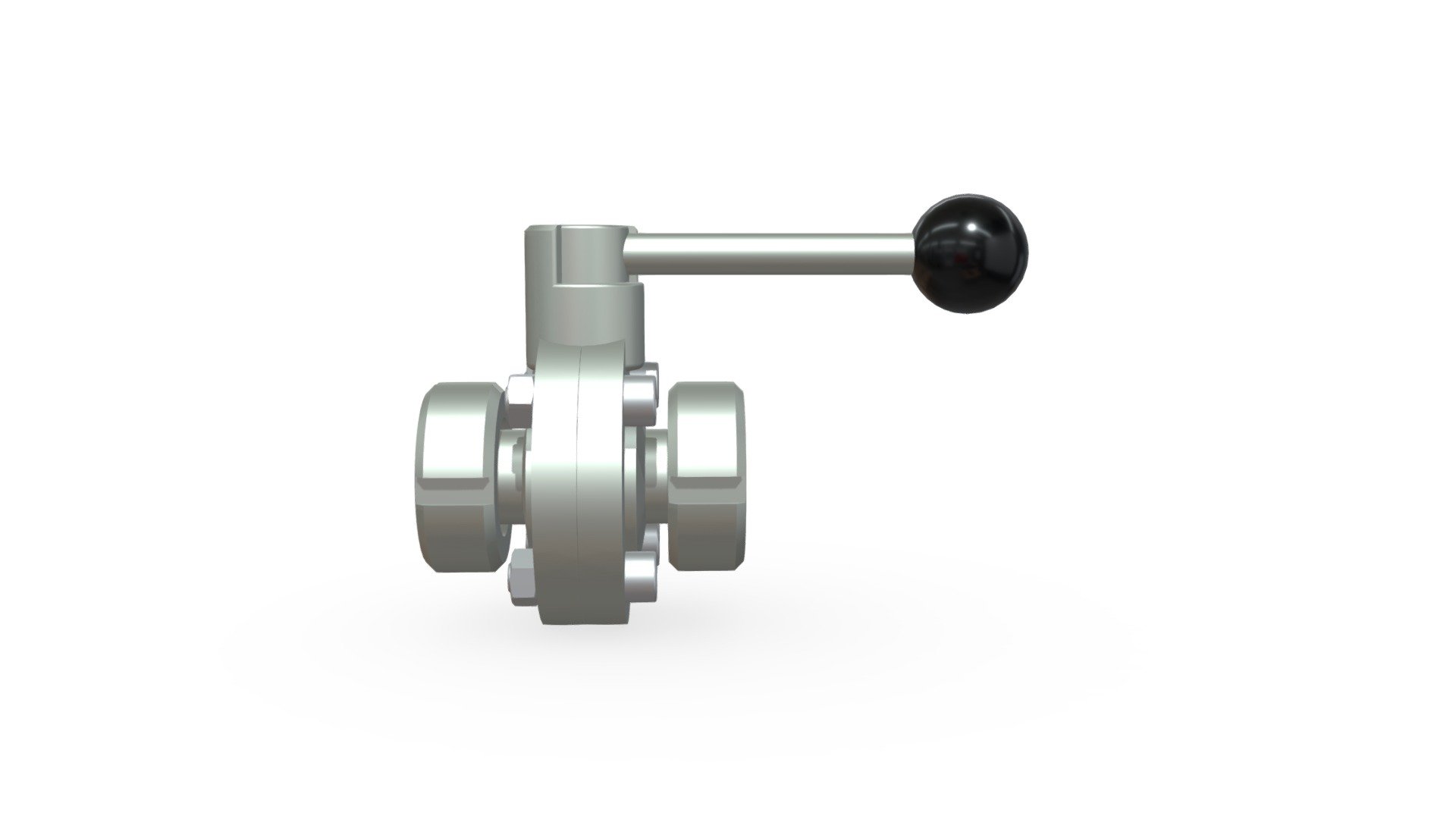 BS4825_SMS-Butterfly Valve Manual FxF — Sketchfab embed 3D viewer