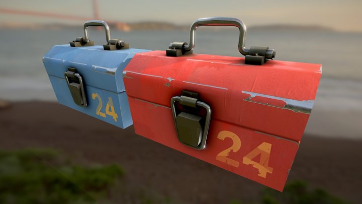 [TF2 HD] Toolbox Remade 3D Model