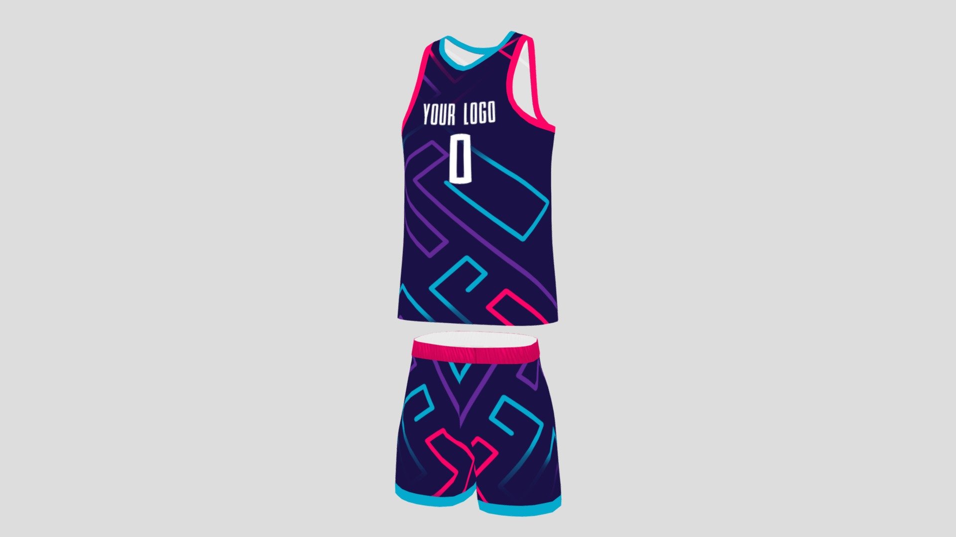 Basketball jersy 02 - Download Free 3D model by ferry (@ferry2901 ...