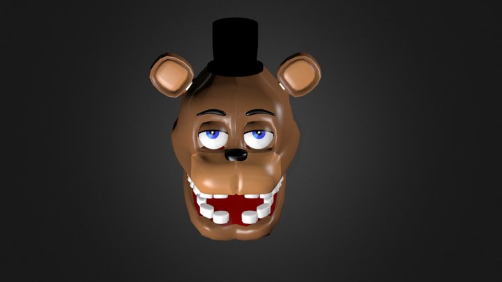 Freddy Fazbear V.2 3D Model