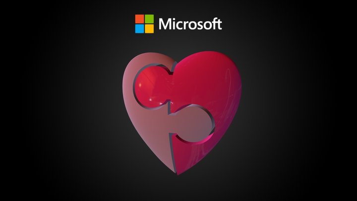 Heart Puzzle – Free 3D Model STL