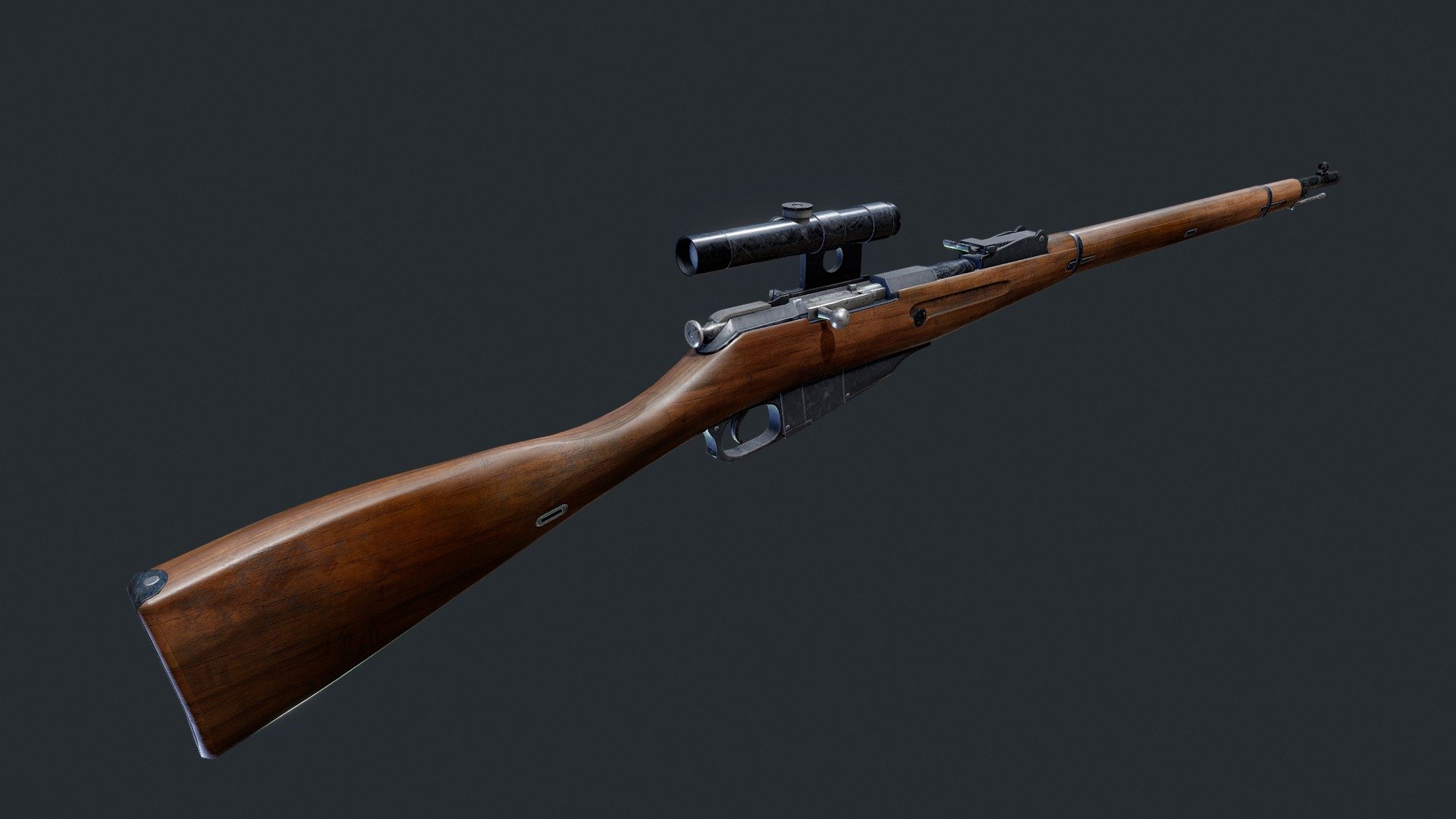 imã ww2 Mosin Nagant Sniper