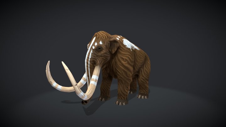 Mammoth - Warparty 3D Model