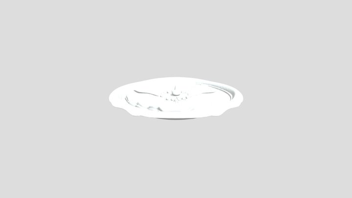 Wax Seal Blossom 3D Model