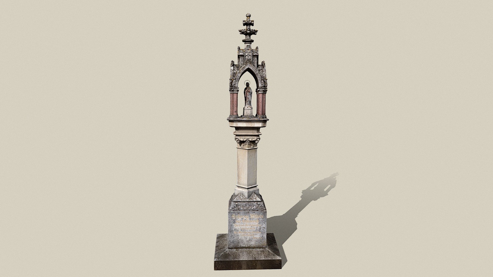 Erzherzog-Wilhelm-Gedenkpfeiler — Sketchfab embed 3D viewer