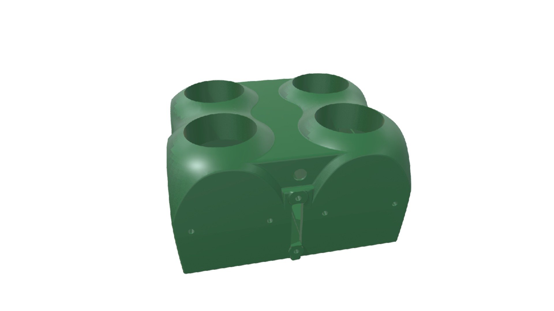 4 Kernel Array Housing Assembly — Sketchfab embed 3D viewer