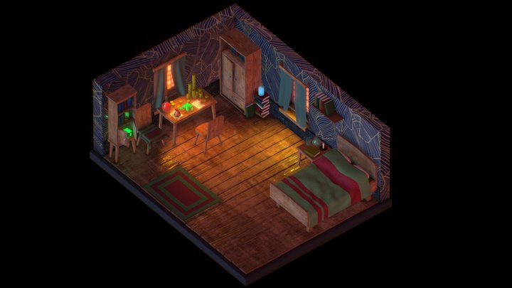 Alchemist room 3D Model