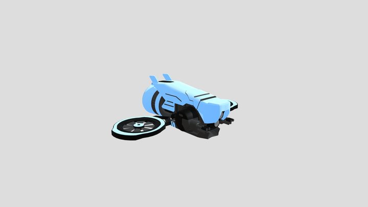 Drone Gunner 3D Model