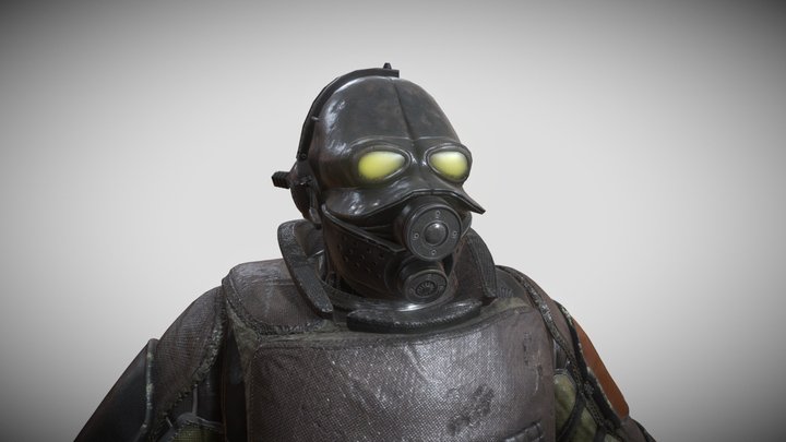 combine shotgunner – Modello 3D gratuito STL