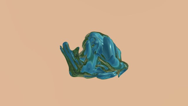 Twisted 3D Model