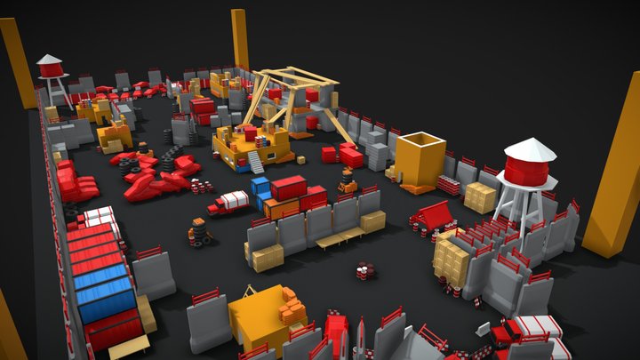 LOWPOLY | MAP | ASSET | by ResoForge 3D Model