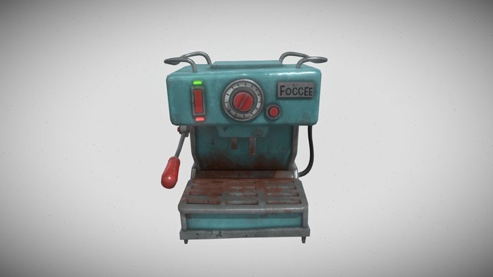Coffee-machine Hello Neighbor 2 3D Model