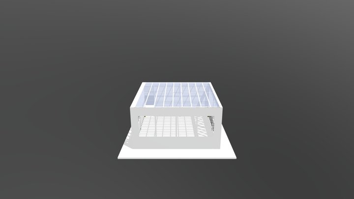 四国化成ガレージ 3D Model