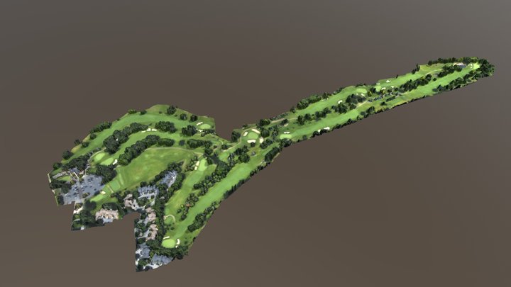 Bent Creek GC - Front 9 3D Model