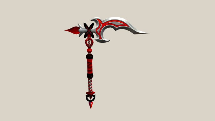WeaponCraft Scythe 3D Model