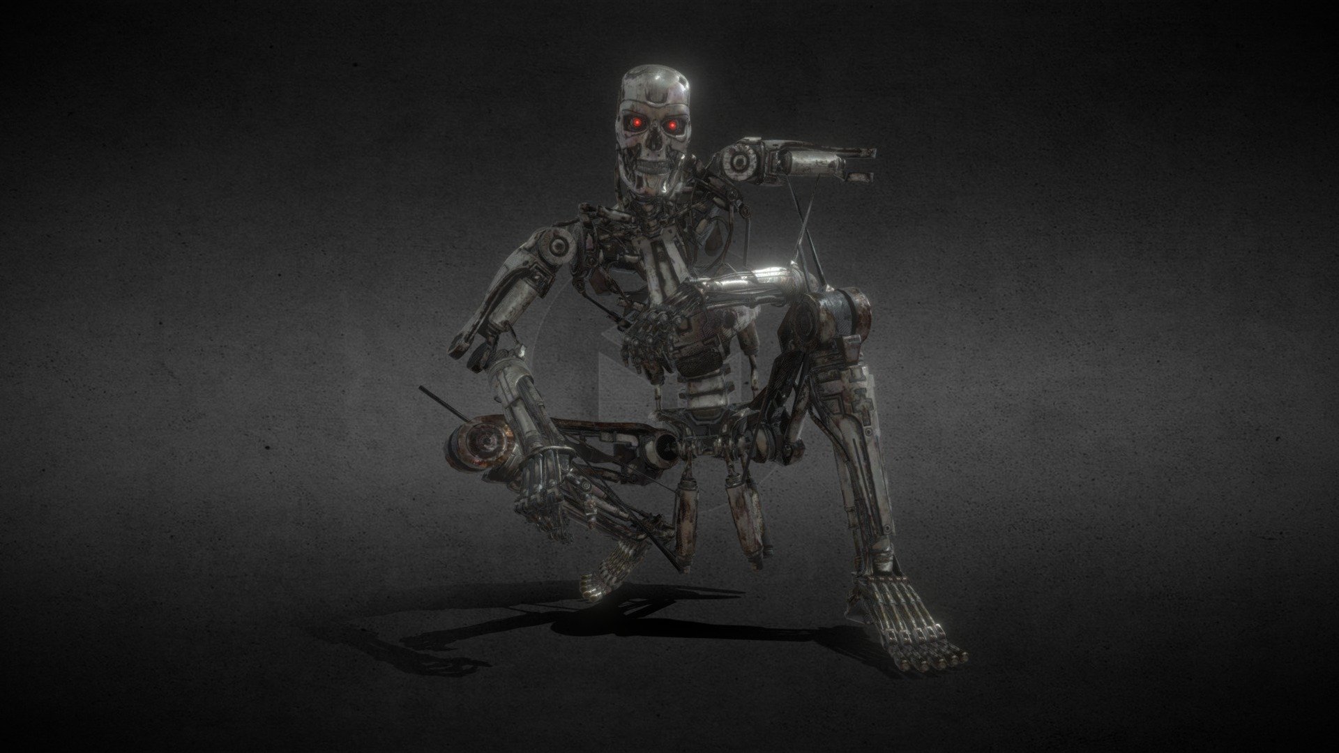 T-800 - Download Free 3D model by KiLLSHOT (@killshotttttt) [e76995a ...