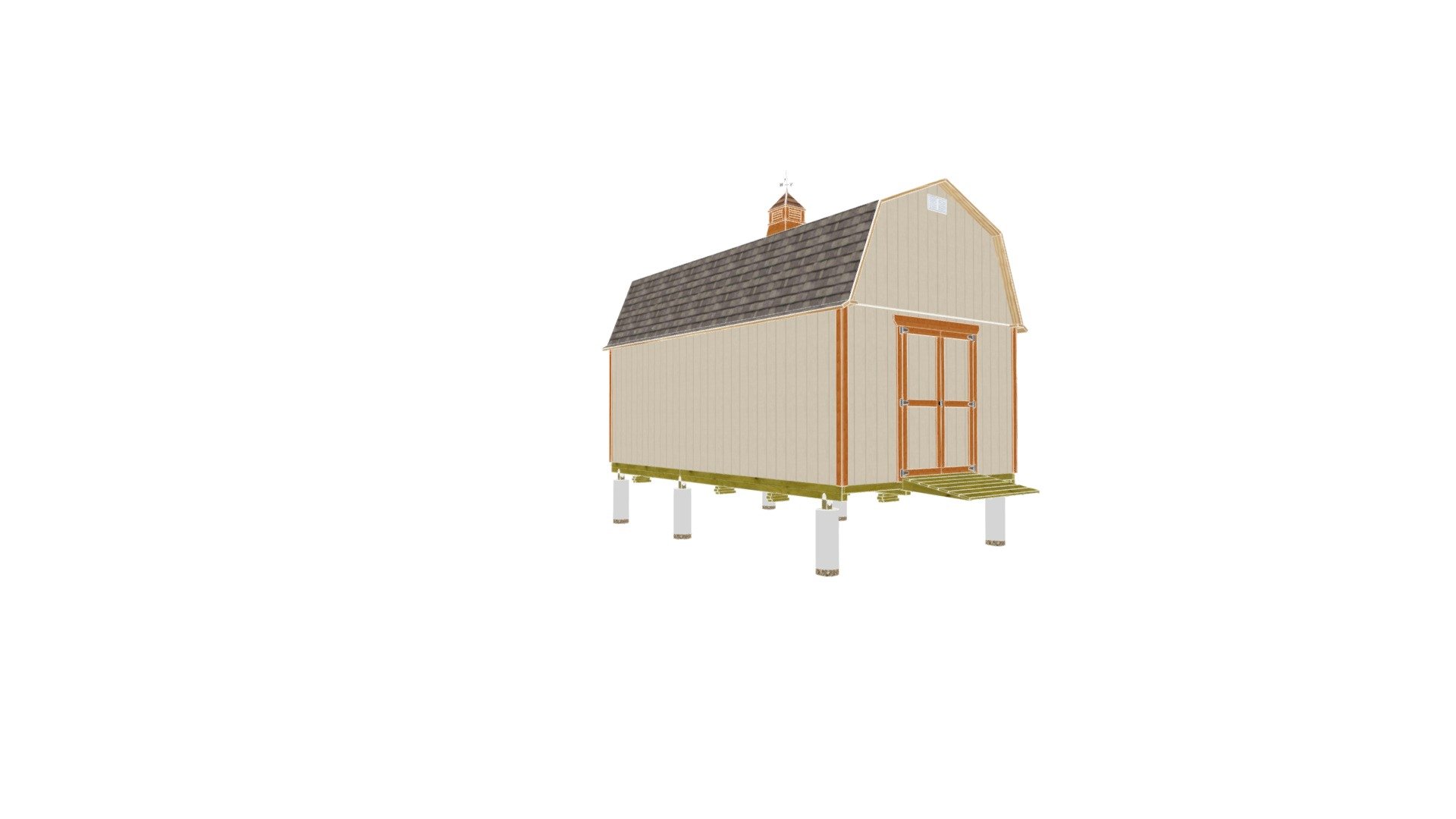12x20 Barn Shed Plans