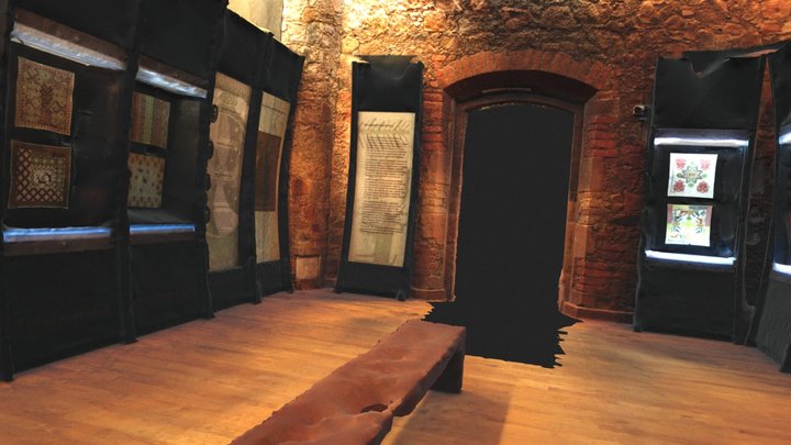 Sala de arte Wirrarika Museo Zacatecano 3D Model