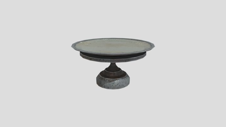 Cake Stand 3D Model