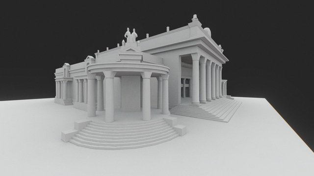 VDNKHa, Pavilion 71 3D Model