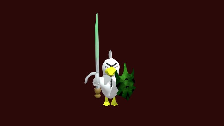 Sirfetch 3D Model